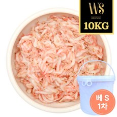 [우성물산] 업소용 베트남산 새우젓 S사이즈 L사이즈 2L사이즈 10kg 현지1차선별 국내2차선별 6종, 1개