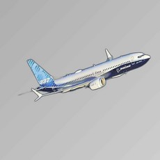 보잉 737-8 여객기 프라모델 비행기 컬렉션 모델 장난감 아카데미과학, 본상품