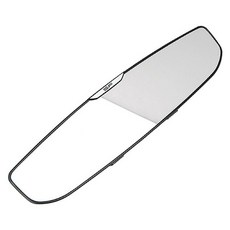 스마트 룸미러 블랙색상 1P 자동차 인테리어 와이드 평면 거울 백미러, 1개, 단품