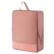 旅行壓縮袋 衣物收納包, 1個, 大號-粉色, 1個裝