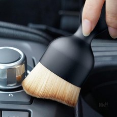 틈새 브러쉬 실내 세차 내부청소, 1개, 블랙