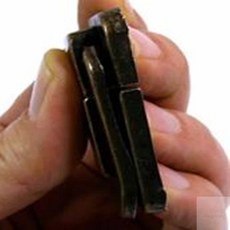 온지니엘 앞장식 사각스프링 스프링잠금장치, 33X48/엔틱/대