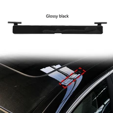 BMW 5 시리즈 세단용 루프랙 포트 커버 (F10 2010-16 투어링 왜건용 F11 5 시리즈용 F10 F11용), 01 Glossy black