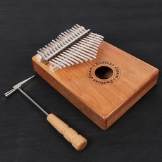 [쿠팡 특가] 이스턴 칼림바 17음계 엄지 피아노 고급형 원목 올솔리드, 아프리카코아 원목, 1개