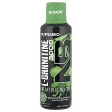 새해 첫좋은선물 NutraBio LeanShots l-카르니틴 3000 그린 애플 473ml(16fl oz) 제대로 할인합니다, NutraBioLeanShotsl카르니틴3000그린애플, 1개, 473ml