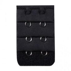 (20개세트) 후크 2단 연장 검정색 브래지어 브레지어 연결 연결끈 고리 길이 탈부착