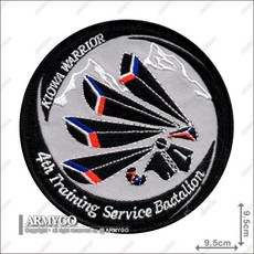 ARMYGO 航空飛訓指揮部教勤四營 部隊章, 1個, 不車魔鬼氈