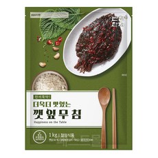 반찬단지 깻잎무침, 1kg, 1개
