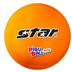 루체트리 피구공 스타스포츠 피구 2호 주황 CB852 체육 스포츠공 스포츠볼