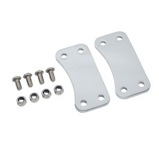 전면 53.3cm(21인치) 휠 펜더 라이저 리프트 브래킷 할리 데이비슨 투어링 일렉트라 글라이드 로드 글라이드 로드 킹 스트리트 글라이드 모델 2014-2021 (크롬), 전면 53.3cm(21인치) 휠 펜더 라이저 리프트 브