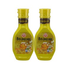 오뚜기 허니머스타드 소스, 2개, 265g