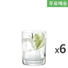 6p BOX 오션글라스 산마리노 락글라스 385ml B00414 물잔, 6개, 투명