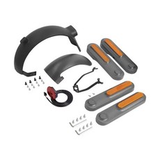 울트라 스쿠터 부품 전면 후면 머드 가드펜더 브래킷테일 라이트반사 스트립 사이드 쉘, 6. Set B, 기본