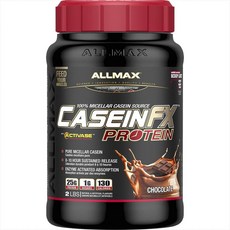 ALLMAX 酪蛋白FX粉, 巧克力, 1入, 907克