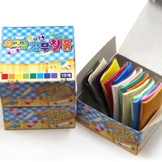 고무찰흙 15칼라 1개 / 칼라점토