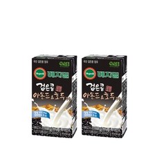 베지밀 검은콩과 아몬드호두 두유 190mlx96개, 96개, 190ml