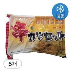 [인생건어물] 꼬치 튀김 쿠시까스세트 360g 5봉 밀키트 대용량 업소용, 5개