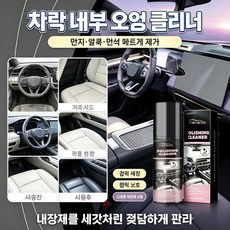 독일에서 개발된 다목적 차량 실내 클리너 차량 실내 폼 클리너 가죽 패브릭 플라스틱은 모두 곰팡이 제거제+탈취제+코팅제+클리너 4in1을 사용할 수 있습니다., 1개, 100ml