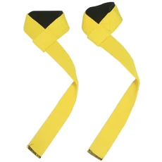 미끄럼 방지 면 파워리프팅 벨트 웨이트 스트랩 케틀벨 덤벨 근력 트레이닝 다양한 색상, 09 WL0401 yellow