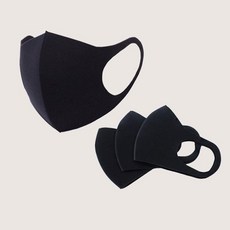 패션 스폰지 마스크 3D 블랙마스크 연예인마스크