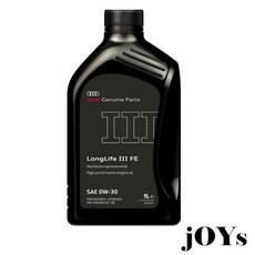 아우디 AUDI VAG LongLife III FE 0W-30 엔진오일 1L, 1개, 0w30