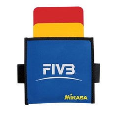미카사 - MIKASA VK 심판카드 FIVB 국제 옐로우 레드 카드 심판용 FIVB KVA, 본상품선택, 1개