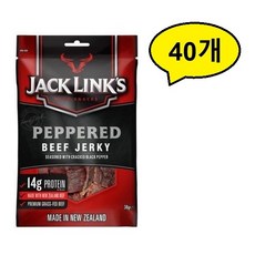 잭링크스 비프져키 페퍼드 38g, 40개