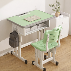 초등학생 전용 높이조절 어린이 학습용 책상 의자 세트, K12(650*450mm)