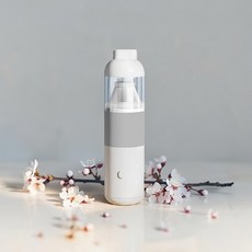 미니유 차량용 미니 핸디 무선 청소기, 화이트