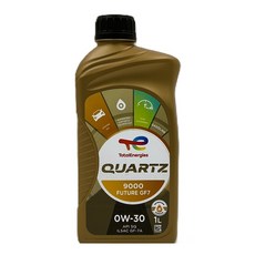 쿼츠 9000 퓨쳐 GF6-7 0W30 100% 가솔린 합성엔진오일, 1개, 1L