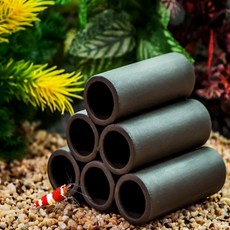 새우 놀이터 은신처 수조장식 어항장식품 물고기놀이터, 2-새우놀이터-긴반원