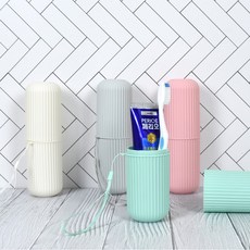 휴대용 여행용 칫솔케이스 치약케이스 보관함 케이스 심플, 화이트, 상세페이지 참조g