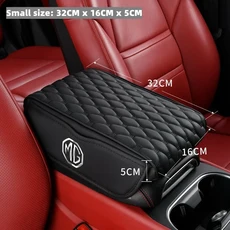 팔걸이 쿠션 레스트 매트 자동차 상자 Morris Garages MG ZS 6 mg3 건담 350 부품 TF 헥터 액세서리, 02 Small black MG