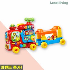 로넬리빙 알파벳트레인 브이텍 4in1 붕붕카 V181900 유아교육완구