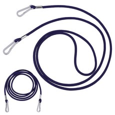 Veemoon 신축성 있는 장갑 클립 용 클립 2개 121.9cm(48인치) 조절 가능한 장갑 스트랩 랜야드 홀더 로프 겨울 넥 행거 스트링 155617