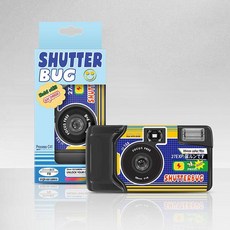 SHUTTER BUG 魔瞳大眼睛 一次性膠片相機 27張彩色, 1套, SHUTTER BUG攝影家 彩色27張