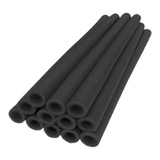 트램폴린 폴 보호용 폼 슬리브 12개입 (40cm) 설치 간편 휴대 가능 기존 액세서리 직접 교체 가능, PE 폼, 검은색