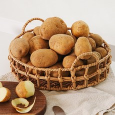 프레스코G 포슬포슬 국내산 흙 햇 감자, 1박스, 감자(중)1kg