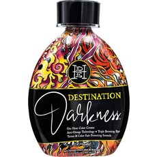 Ed Hardy 태닝 데스티네이션 다크니스 - 1시간 컬러 크리에이터 안티 오렌지 다크 로션 382.7g13.5온스 [호환]