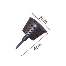 휴대용 비료 보육 뚜껑 벌레 식물 화분 플라스틱 심기 도구 상자 분재 정원 자동 바구니