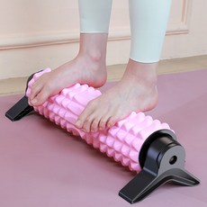 스포데쉬 스텐드형 3D 돌기 폼롤러, 1개, 핑크