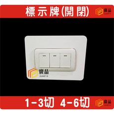 廣品 開關修飾蓋, 1-3切,綠色, 綠色
