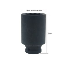 12 포인트 30MM 32MM 34MM 35MM 36MM 스핀들 액슬 너트 소켓 허브 BMW Volkswagen AUDI 용 설치 도구 제거, [03] 32mm, [03] 32mm