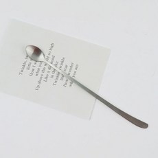 머들러 스텐 롱티스푼 1P 커피 칵테일 음료 스푼 스틱hoo3+1RPu