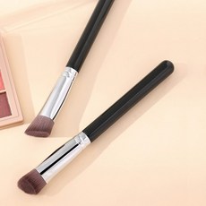 아이루리 페이스 컨투어링 삼각 브러쉬 2s 윤곽 코쉐딩 음영 메이크업 화장 붓, 1개, 2s 블랙