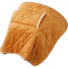 갈색 온열 무릎 담요 포켓 포함 - 사무실 자동차 가정 여행용 32x24인치 부드럽고 따뜻한 USB
