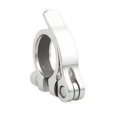 아띠꼴로 자전거 싯클램프 안장 클램프 안장봉 안장레버, 실버_31.8mm, 2개