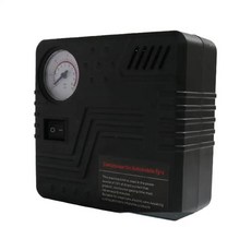 자동차 비상용 에어 펌프 타이어 공기 주입기 DC 12V 압력 게이지 시거잭 플러그 SUV 트럭용 소형 휴대용, A