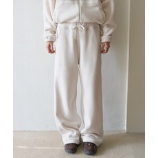 [썸웨어버터] Fog Fleece String Pants - Ivory