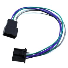 TAODAN 자동차 라디오 서브 우퍼 앰프 T 배선 하네스 어댑터 커넥터 구리 코어 및 플라스틱 케이스 비 JBL 시스템과 호환, TAODAN 자동차 라디오 서브 우퍼 앰프 T 배선 하